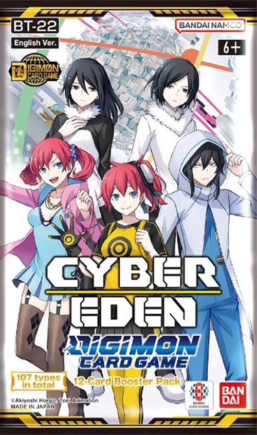 Cyber Eden - BT22 Booster Pack - Digimon Card Game (ENG)